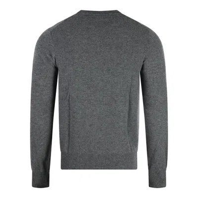 Shop Comme Des Garçons Play Comme Des Garcons Play Sweaters In Med Gray