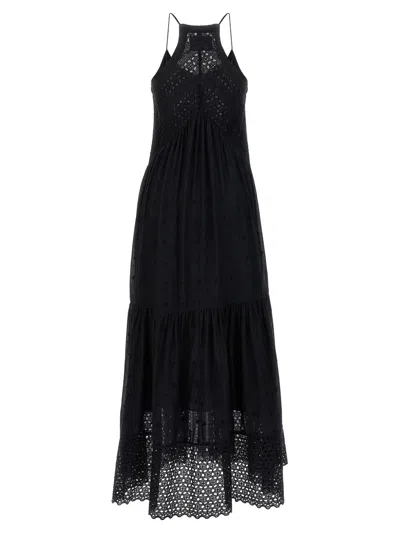Shop Isabel Marant Étoile 'sabba' Maxi Dress In Black