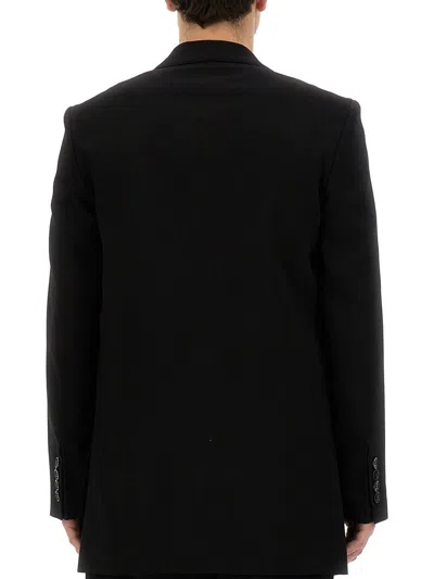 Shop Ami Alexandre Mattiussi Ami Paris Jackets And Vests In Black