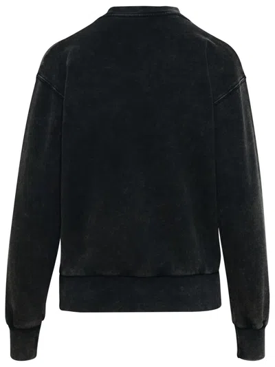 Shop Aries "no Problemo" Print Sweatshirt Unisex In Black