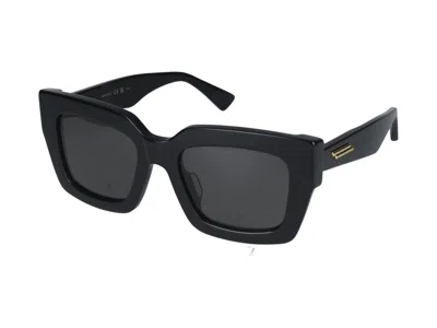 Shop Bottega Veneta Sunglasses In Black Black Grey