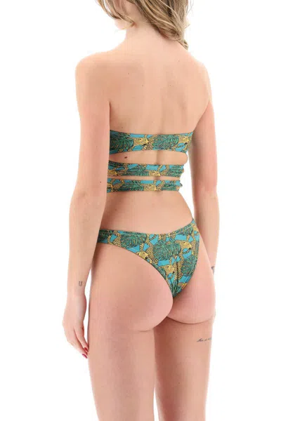 Shop Reina Olga Cage Bikini Set For In Verde