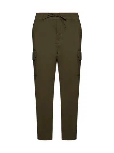 Shop Canada Goose Trousers In Military Green