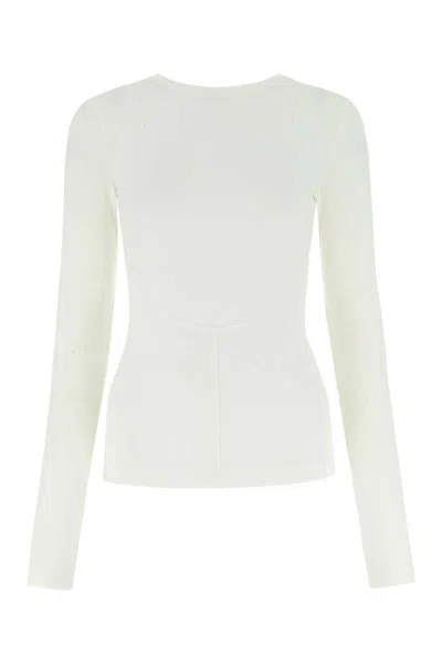 Shop Givenchy Crewneck Jumper In White