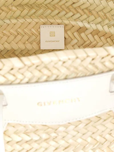 Shop Givenchy Voyou Medium Shoulder Bag In Beige