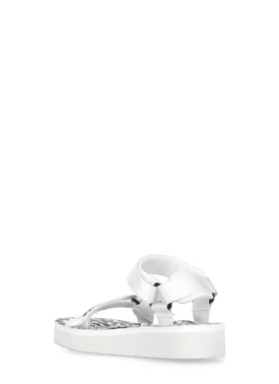 Palm Angels X Suicoke Depa Sliders In White