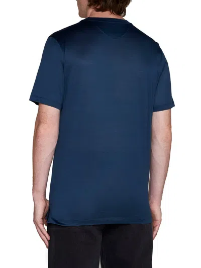Shop Paul Smith T-shirts In Blue