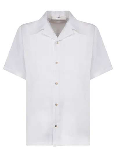 Shop Séfr Shirts In White