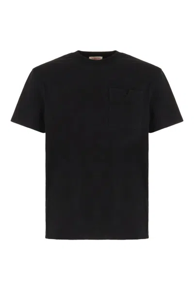 Shop Valentino T-shirts In Nero