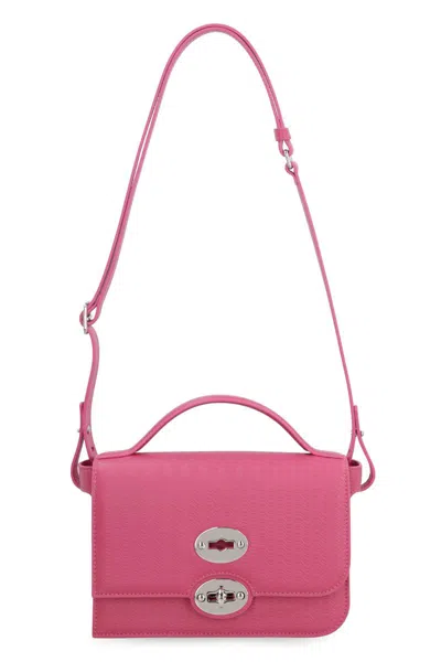 Zanellato Ella Leather Handbag In Fuchsia
