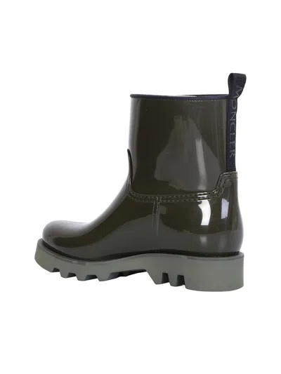 Shop Moncler Boots In Green