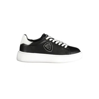 Shop Blauer Polyester Women's Sneaker In Black