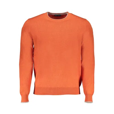 Shop North Sails Cotton Men's Sweater In Orange