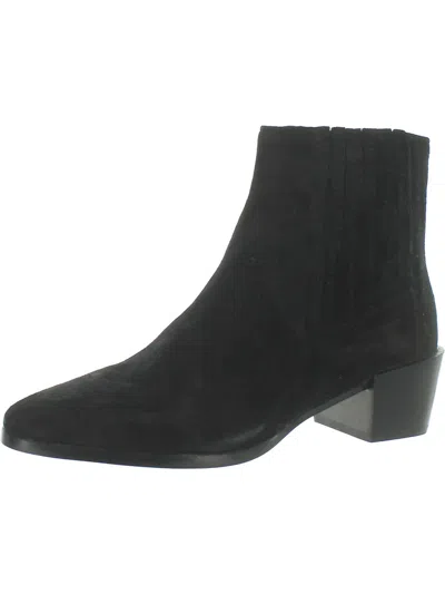 Shop Rag & Bone Rover Womens Suede Chelsea Boots In Black