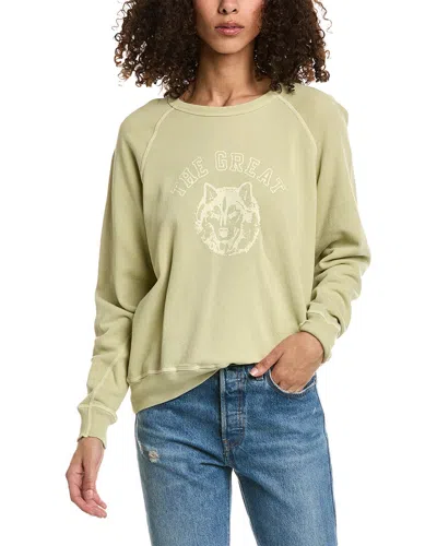 Shop The Great The College Sweatshirt In Green
