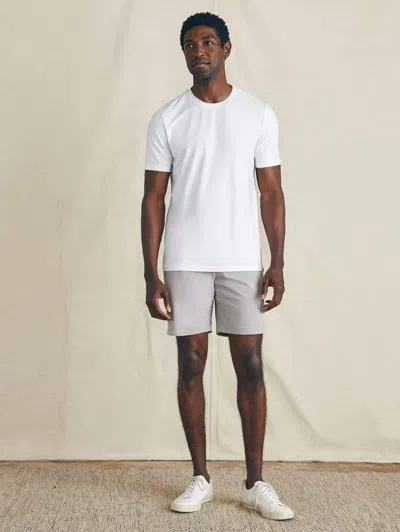 Faherty Movement&trade; Short-sleeve T-shirt In Pure White