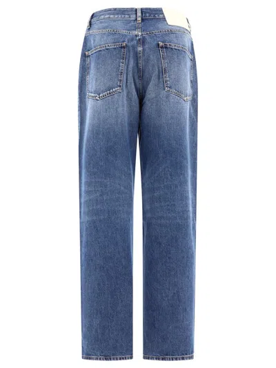 Shop Valentino "medium Blue Denim" Jeans