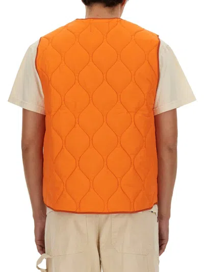 Awake Ny Vests With Logo In Orange