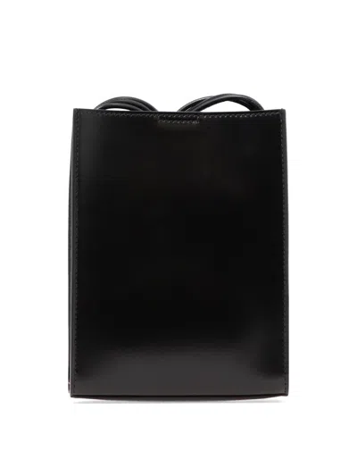 Shop Jil Sander "tangle" Crossbody Bag In Black