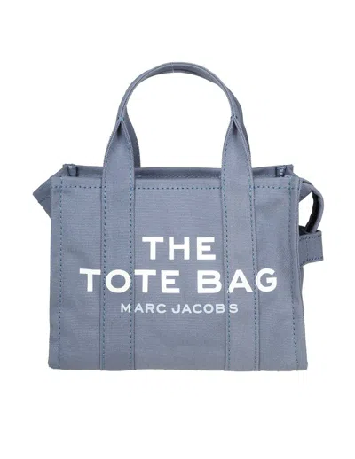 Shop Marc Jacobs Canvas Handbag In Blue