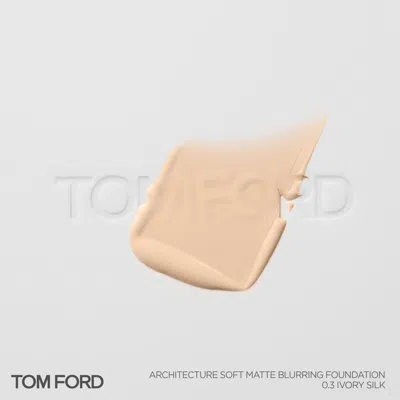 Shop Tom Ford Architecture Soft Matte Blurring Foundation In Ivory Silk