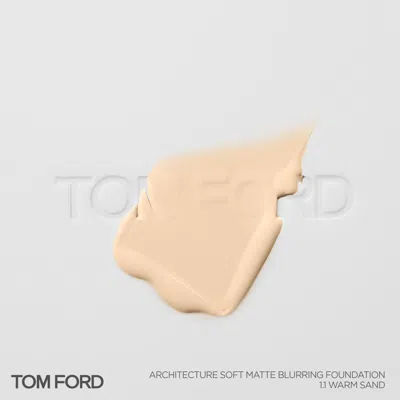Shop Tom Ford Architecture Soft Matte Blurring Foundation In Warm Sand