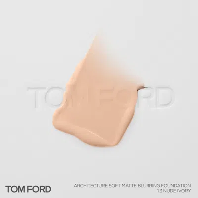 Shop Tom Ford Architecture Soft Matte Blurring Foundation In Nude Ivory