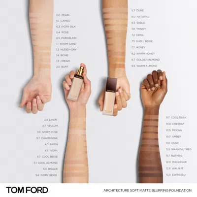 Shop Tom Ford Architecture Soft Matte Blurring Foundation In Champagne