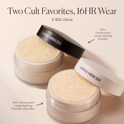 Shop Laura Mercier Flawless To Go Mini Setting Duo (limited Edition) In Default Title