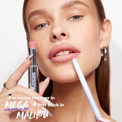 Kosas Hotliner Hyaluronic Acid Contouring Lip Liner In Mega
