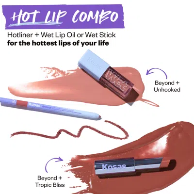 Kosas Hotliner Hyaluronic Acid Contouring Lip Liner In Beyond