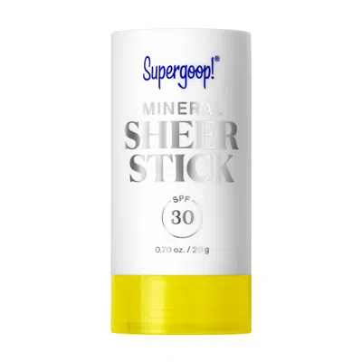 Shop Supergoop Mineral Sheer Stick Spf 30 In Default Title