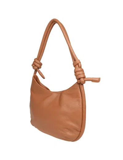 Shop Zanellato Soft Leather Shoulder Bag In Beige