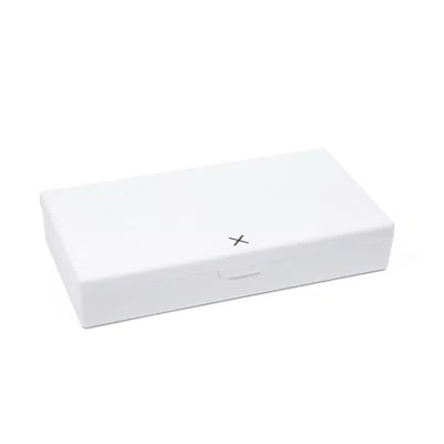 Port And Polish White Am/pm Pill Box In Default Title