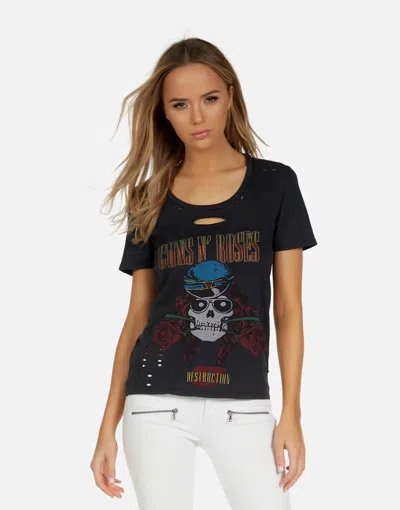 Shop Lauren Moshi X Myra X Guns N' Roses Skull In Onyx