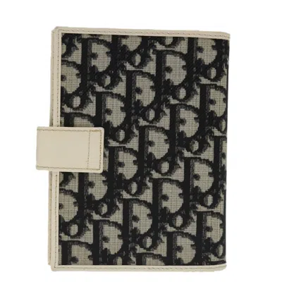 Shop Dior Trotter Black Canvas Wallet  ()