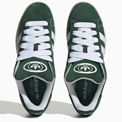 Shop Adidas Originals Low Campus 00s Trainer In Green