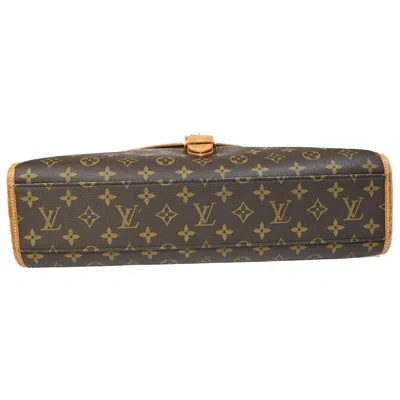 Pre-owned Louis Vuitton Beverly Black Canvas Briefcase Bag ()