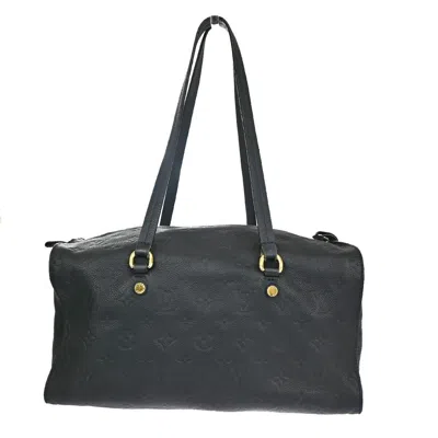 Pre-owned Louis Vuitton Inspiree Black Leather Shoulder Bag ()