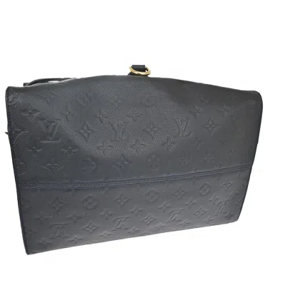 Pre-owned Louis Vuitton Inspiree Black Leather Shoulder Bag ()