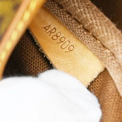Pre-owned Louis Vuitton Saumur 43 Brown Canvas Shoulder Bag ()