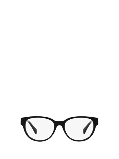 Shop Ralph Lauren Eyeglasses In Shiny Black