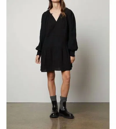 Shop Velvet By Graham & Spencer Viviana Dress In Black