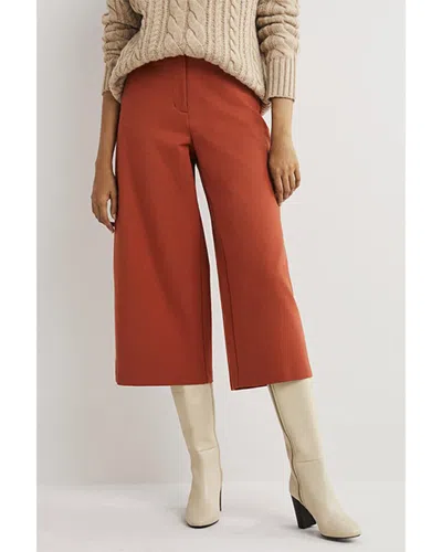 Shop Boden Jersey Wide Leg Culotte In Red
