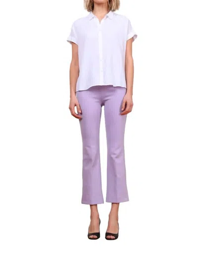 Shop Avenue Montaigne Leo Freedom Pants In Lavender In Purple