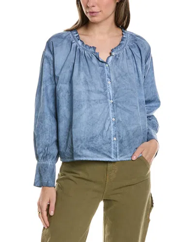 Shop The Great The Forage Top In Blue