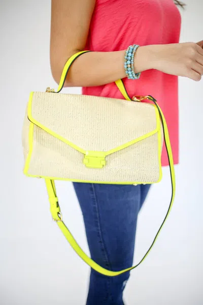 Shop Bag Boutique In The Moment Tote In Yellow