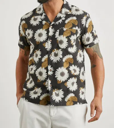 Shop Rails Moreno Shirt In Sunflower Twirl Black In Multi