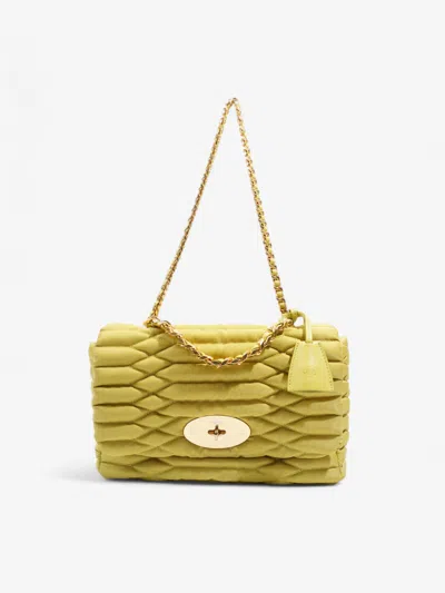 Shop Mulberry Lily Meadow Nylon Shoulder Bag In Yellow