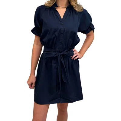 Shop Starkx Viva Mini Dress In Navy In Blue
